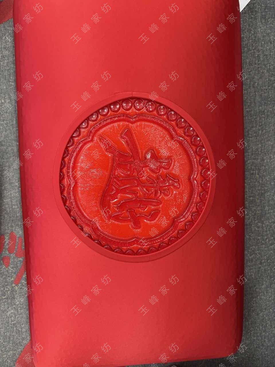 玉峰家纺 A+越来越好-福寐凝胶枕-大红